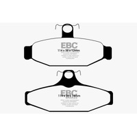 EBC 90-00 Aston Martin Vantage 5.3 (Twin Supercharged)(AP) Yellowstuff Rear Brake Pads