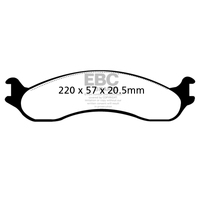 EBC 98-03 Dodge B250 B2500 Cargo 2500 Van 3/4 Ton Yellowstuff Front Brake Pads