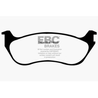 EBC 02-05 Ford Explorer 4.0 2WD Yellowstuff Rear Brake Pads