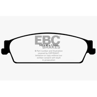 EBC 09-14 Cadillac Escalade 6.0 Hybrid Yellowstuff Rear Brake Pads