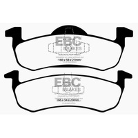 EBC 07-09 Ford Expedition 5.4 2WD Yellowstuff Rear Brake Pads