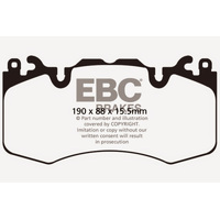 EBC 13+ Land Rover Range Rover 3.0 Supercharged Yellowstuff Front Brake Pads