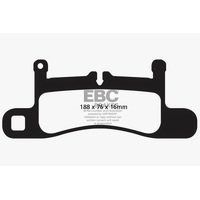 EBC 11+ Porsche Cayenne 3.0 Supercharged Hybrid Bluestuff Rear Brake Pads