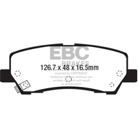 EBC 2015+ Ford Mustang 5.0L Bluestuff Rear Brake Pads