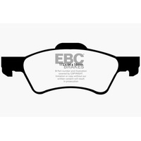 EBC 01-07 Chrysler Town & Country 3.3 Rear Rotors Greenstuff Front Brake Pads