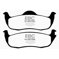 EBC 05-10 Jeep Commander 3.7 Greenstuff Rear Brake Pads