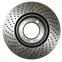 EBC 2009-2016 Porsche Cayman (Cast Iron Rotors Only) 2.9L RK Series Premium Rear Rotors