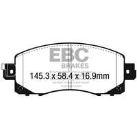 EBC 18+ Subaru Crosstrek 2 Ultimax Front Brake Pads