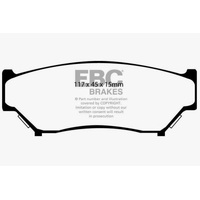 EBC 99-03 Chevrolet Tracker 2.0 Ultimax2 Front Brake Pads