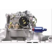 Edelbrock 3/8In Hard Fuel Line w/ -6 B-Nut and Polished Filter