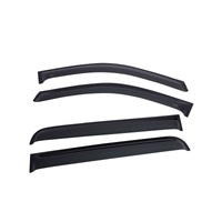 EGR 2019 Chevy 1500 Double Cab Tape-On Window Visors - Set of 4 Dark Smoke