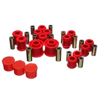 Energy Suspension 12-16 VW Passat / 07-16 VW EOS (1F) Rear Control Arm Bushing Set - Red