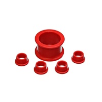 Energy Suspension 96-00 Honda Civic/CRX / 99-00 Honda Civic Si Red Power Steering Rack Bushing Set