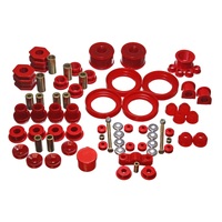 Energy Suspension 96-00 Honda Civic/CRX Red Hyper-Flex Master Bushing Set