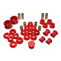 Energy Suspension 02-05 Honda Civic Si Red Hyper-Flex Master Bushing Set