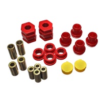 Energy Suspension 96-00 Honda Civic/CRX Red Front Control Arm Bushing Set