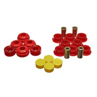 Energy Suspension 01-05 Honda Civic/CRX / 02-05 Civic Si Red Rear Control Arm Bushing Set