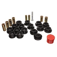 Energy Suspension Control Arm Bushings - Front - Black