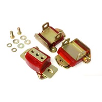 Energy Suspension 67-72 Camaro/64-72 Chevelle/63-82 Corvette Red Zinc 2 Engine & 1 Trans Mount Set