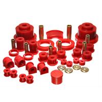 Energy Suspension 04 Pontiac GTO Red Hyper-flex Master Bushing Set