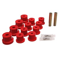 Energy Suspension Nova Mono Leaf Spring Bushings - Red