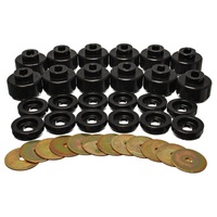 Energy Suspension Body Mount Set - Black