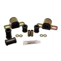 Energy Suspension 67-81 Camaro Black 9/16 inch Bar Two Bolt Clamp Style Rear Sway Bar Bushing Set