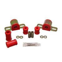 Energy Suspension 67-81 Camaro Red 9/16 inch Bar Two Bolt Clamp Style Rear Sway Bar Bushing Set