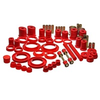 Energy Suspension 99-04 Ford Mustang Red Hyper-flex Master Bushing Set