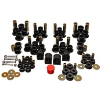 Energy Suspension 99-04 Ford F-250 4WD Superduty Black Hyper-flex Master Bushing Set