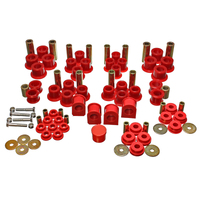 Energy Suspension 99-04 Ford F-250 4WD Superduty Red Hyper-flex Master Bushing Set