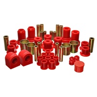 Energy Suspension 04-06 Ford F150 Pickup 2WD Red Hyper-flex Master Bushing Set