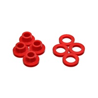 Energy Suspension 06-07 Mitsubishi Eclipse FWD Red Manual Shifter Bushing Set