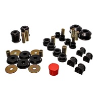 Energy Suspension 03-05 Mitsubishi Lancer EVO 8 Black Hyper-flex Master Bushing Set