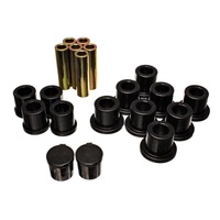 Energy Suspension Rear Spring Bushing Set - Black