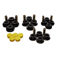 Energy Suspension 94-98 Dodge Ram Black Front Control Arm Bushing Set