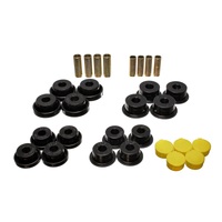 Energy Suspension Dodge Ram 99-01 1500/99-02 Ram 2500/3500 4WD Black Frt End Control Arm Bushing Set