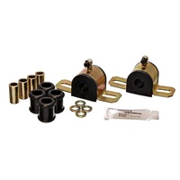 Energy Suspension 08-10 Chrysler 300C RWD / 07-10 Charger RWD Blk 17.5mm Rear Sway Bar Bushing Set