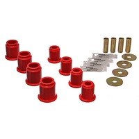 Energy Suspension 6/95-04 Toyota Pick Up 4W (Exc T-100/Tundra) Red Front Control Arm Bushing Set