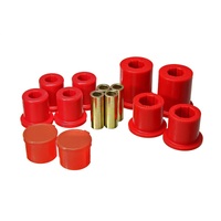 Energy Suspension 10-20 Toyota 4Runner/Lexus GX460 Front Control Arm Bushing Set - Red