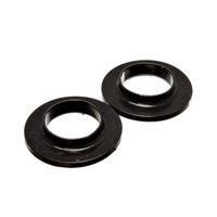 Energy Suspension Universal 2 1/8in ID 3 3/4in OD 3/4in H Black Coil Spring Isolators (2 per set)