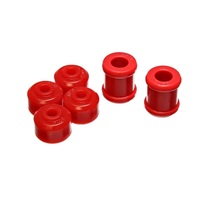 Energy Suspension 88-98 GM Silverado 1/2 Ton C-10/C1500 P/U 2WD Red Front Shock Bushing Set