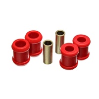 Energy Suspension 88-98 GM Silverado 1/2 Ton C-10/C1500 P/U 2WD Red Rear Shock Bushing Set