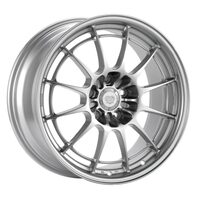 Enkei NT03+M 18x10.5 5x114.3 30mm Offset 72.6mm Bore Silver Wheel