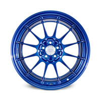 Enkei NT03+M 18x9.5 5x114.3 40mm Offset 72.6mm Bore Victory Blue Wheel G35/350z (MOQ 40)