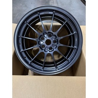 Enkei NT03+M 18x9.5 5x114.3 40mm Offset 72.6mm Bore Gunmetal Wheel