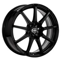 Enkei EDR9 17x7 4x100/114.3 38mm Offset 72.6 Bore Diameter Matte Black Wheel