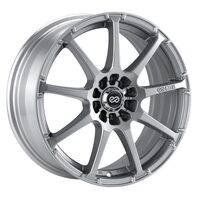 Enkei EDR9 18x7.5 5x100/114.3 45mm Offset 72.6 Bore Dia Silver Wheel