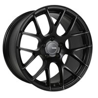 Enkei Raijin 18x8 42mm Offset 5x120 Bolt Pattern 72.6 Bore Diamter Matte Black Wheel