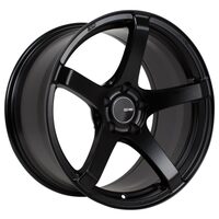 Enkei Kojin 17x8 40mm Offset 5x114.3 Bolt Pattern 72.6mm Bore Dia Matte Black Wheel